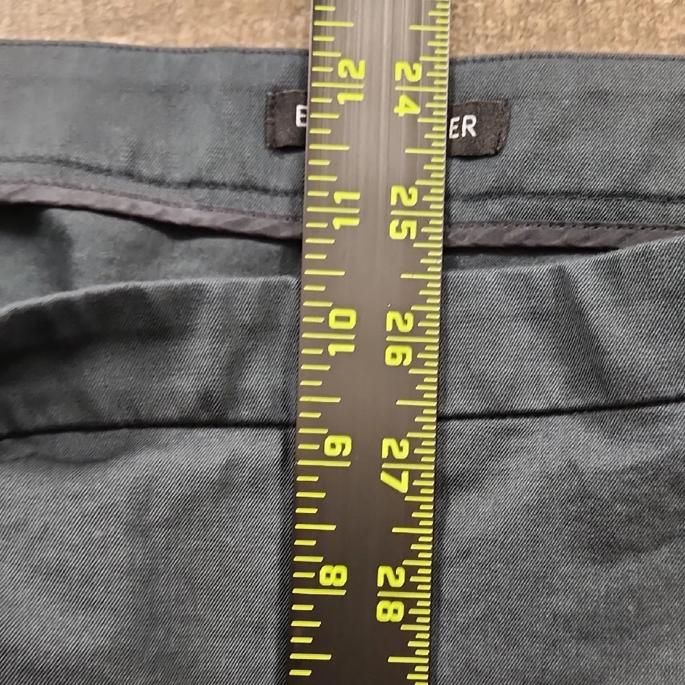 Eileen Fisher Boot Cut Flare‎ Pants Womens 8 Gray Organic Cotton